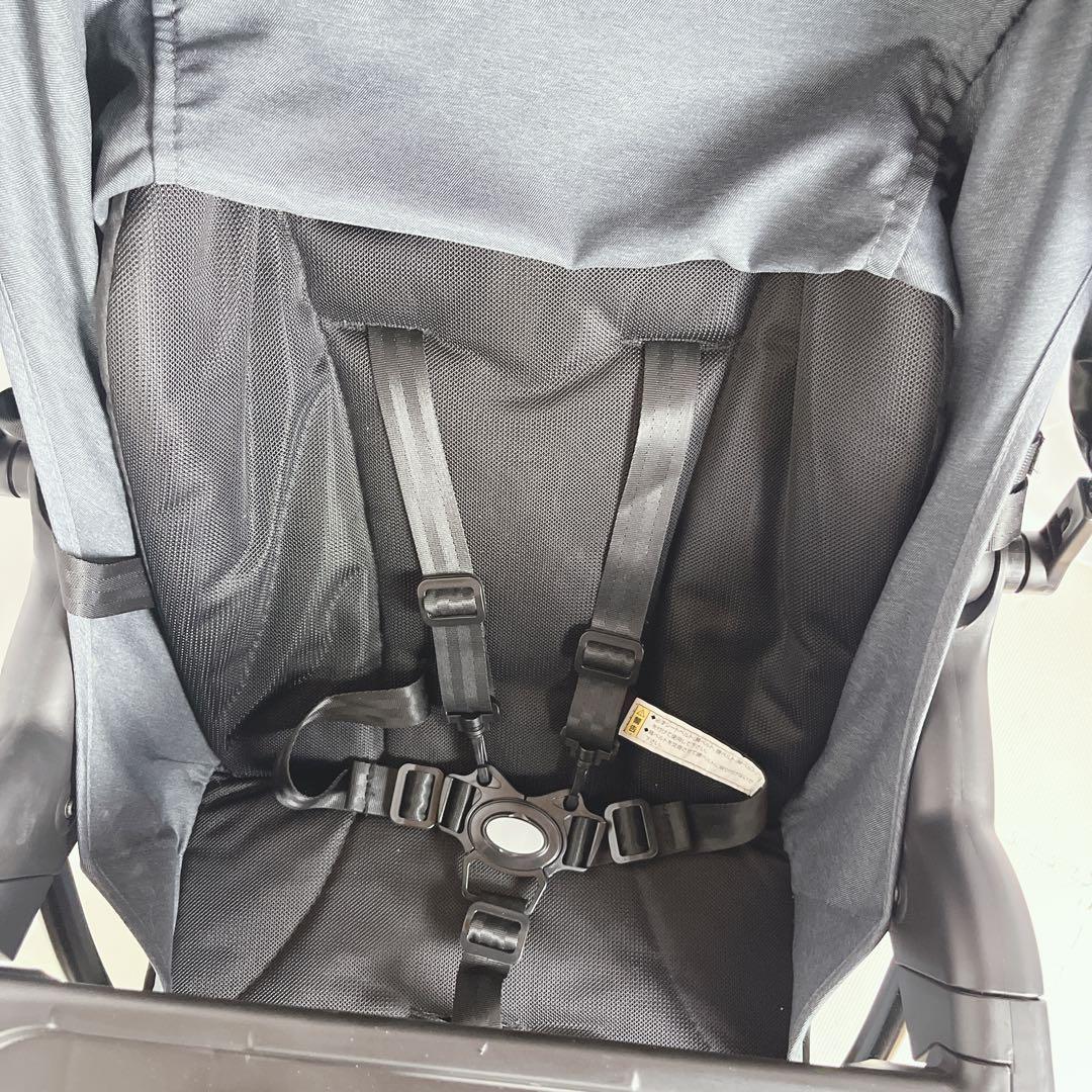 【美品】KATOJI ベビーカー 二人でゴーDX（デニム）二人乗りベビーカー