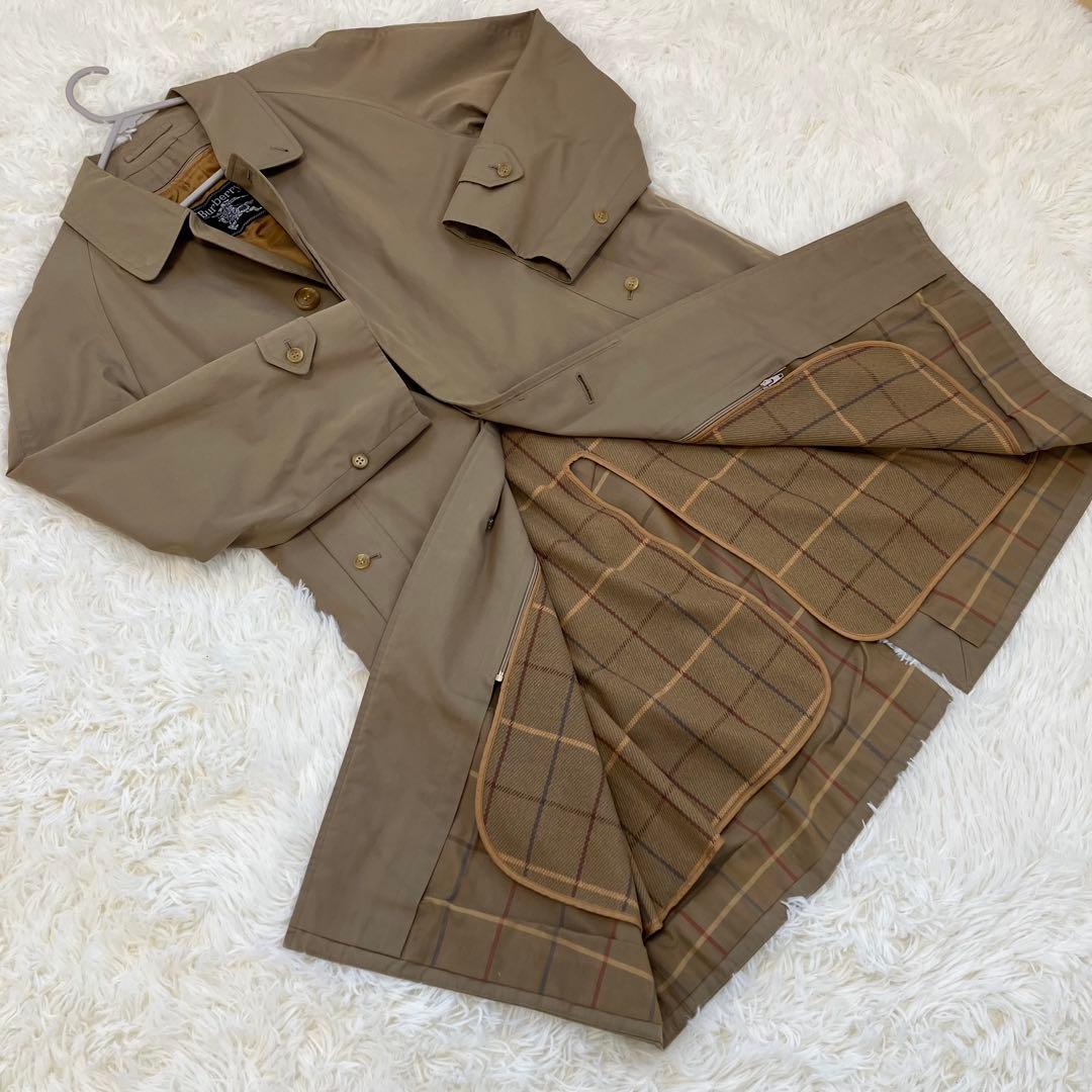 BURBERRYS　トレンチコート　ライナー付き　ノバチェック　ベージュ