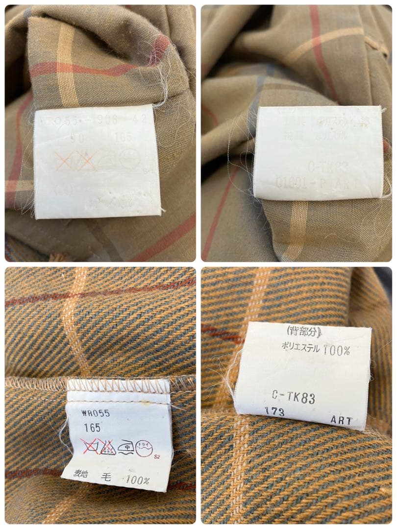 BURBERRYS　トレンチコート　ライナー付き　ノバチェック　ベージュ