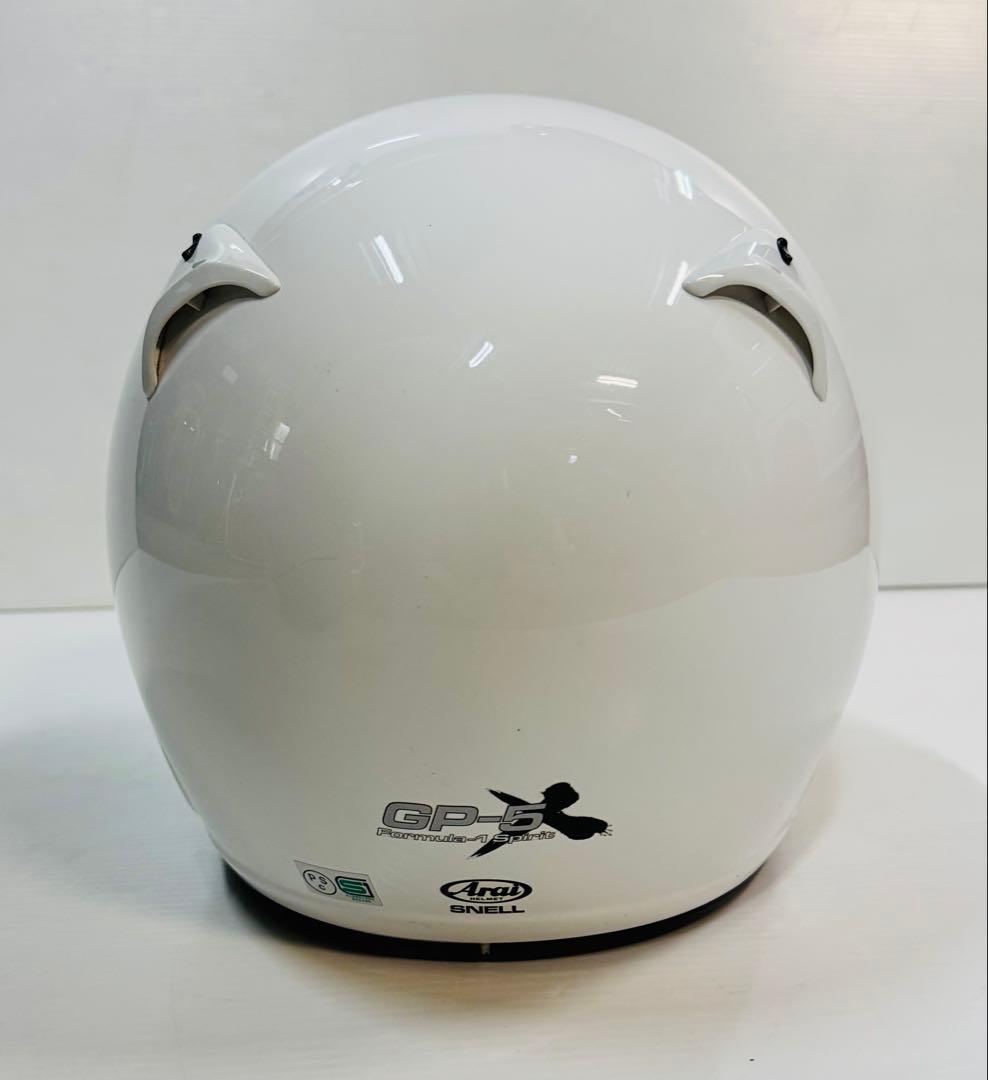 Arai フルフェイスヘルメット GP-X5ホワイト