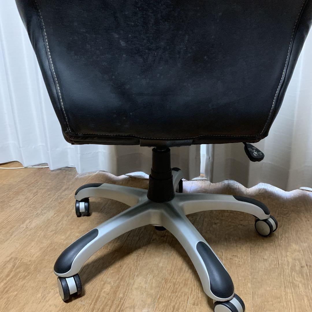 革張りチェアー（高さ調節機能故障）