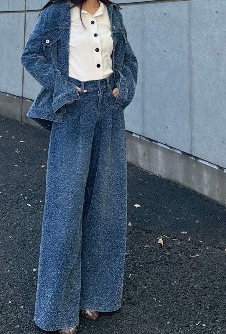 シーニュ cygne♡ファンシーデニムパンツ00