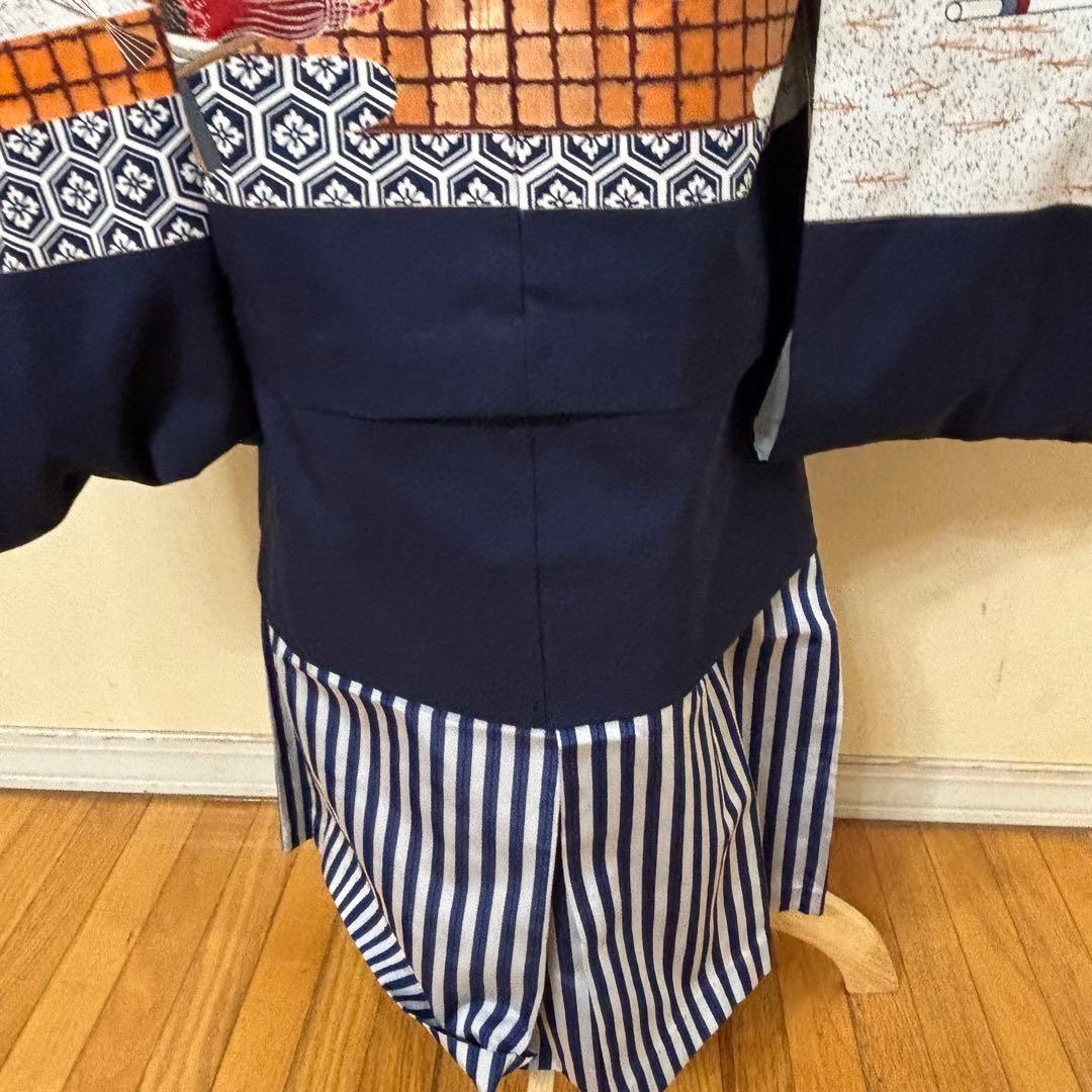 七五三五歳‼️着物 男の子 袴 完全️フルセット‼️お家から揃えるなし