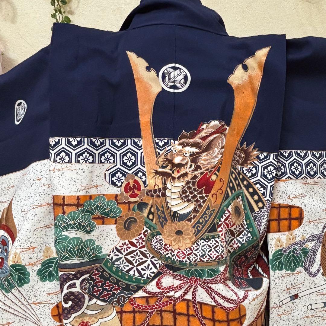 七五三五歳‼️着物 男の子 袴 完全️フルセット‼️お家から揃えるなし