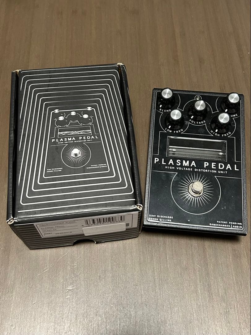 PLASMA PEDAL 高電圧ディストーション・箱付き