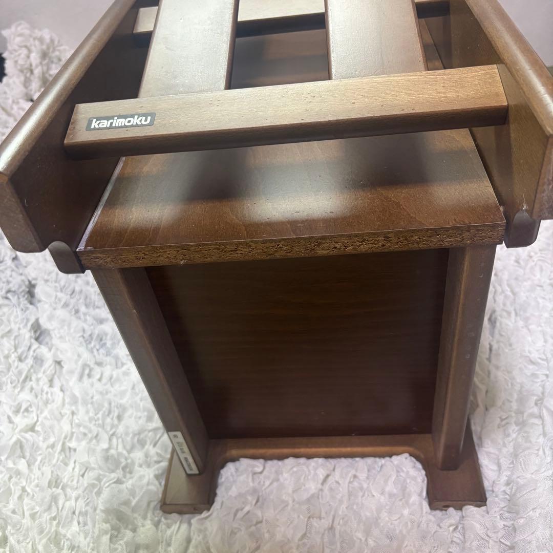 【美品】カリモク karimoku 6段 スリッパラック チェスト 下足箱 花台