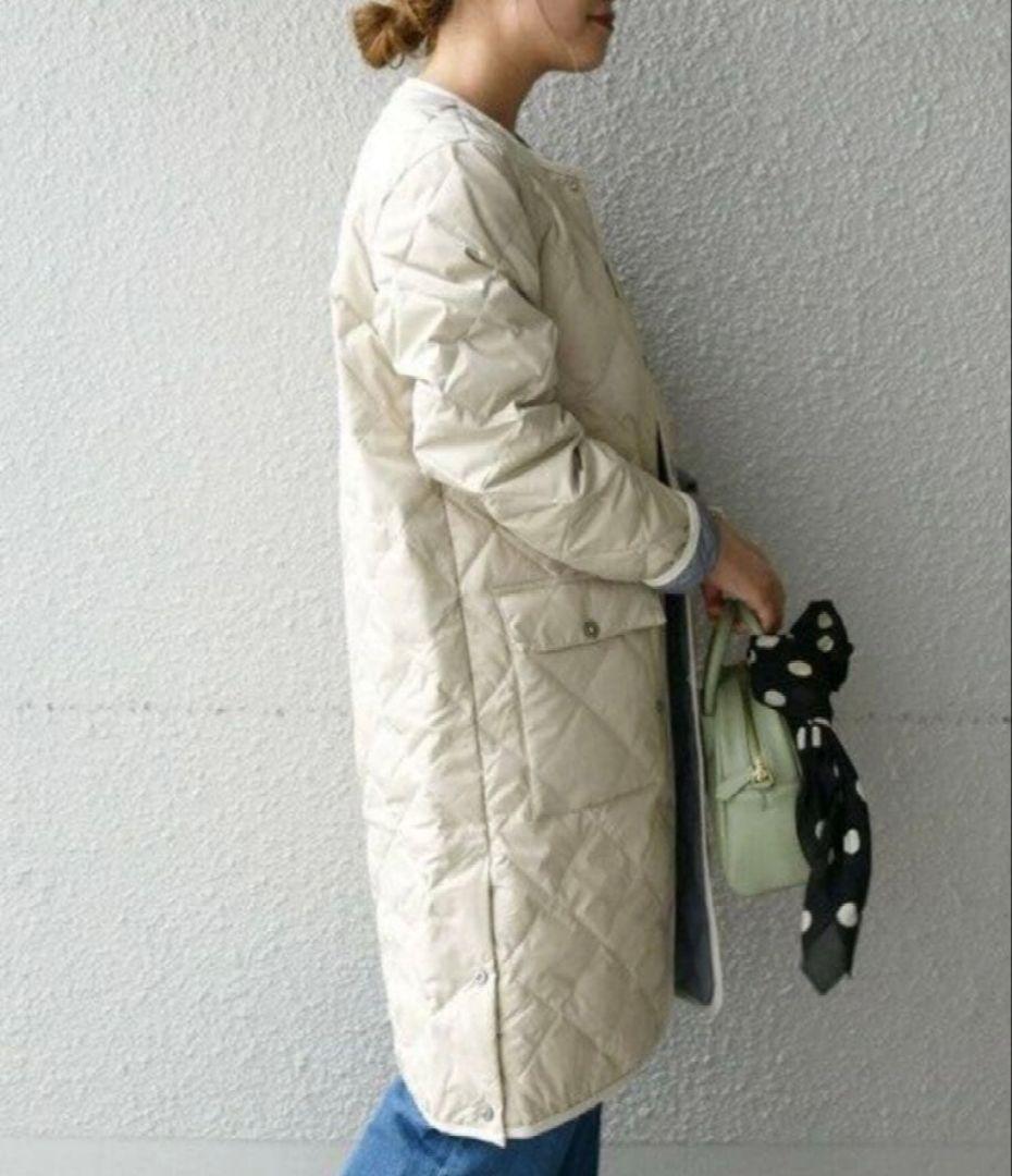 m*★様 新品タグ付SHIPS TAION パイピング ノーカラー キルティング