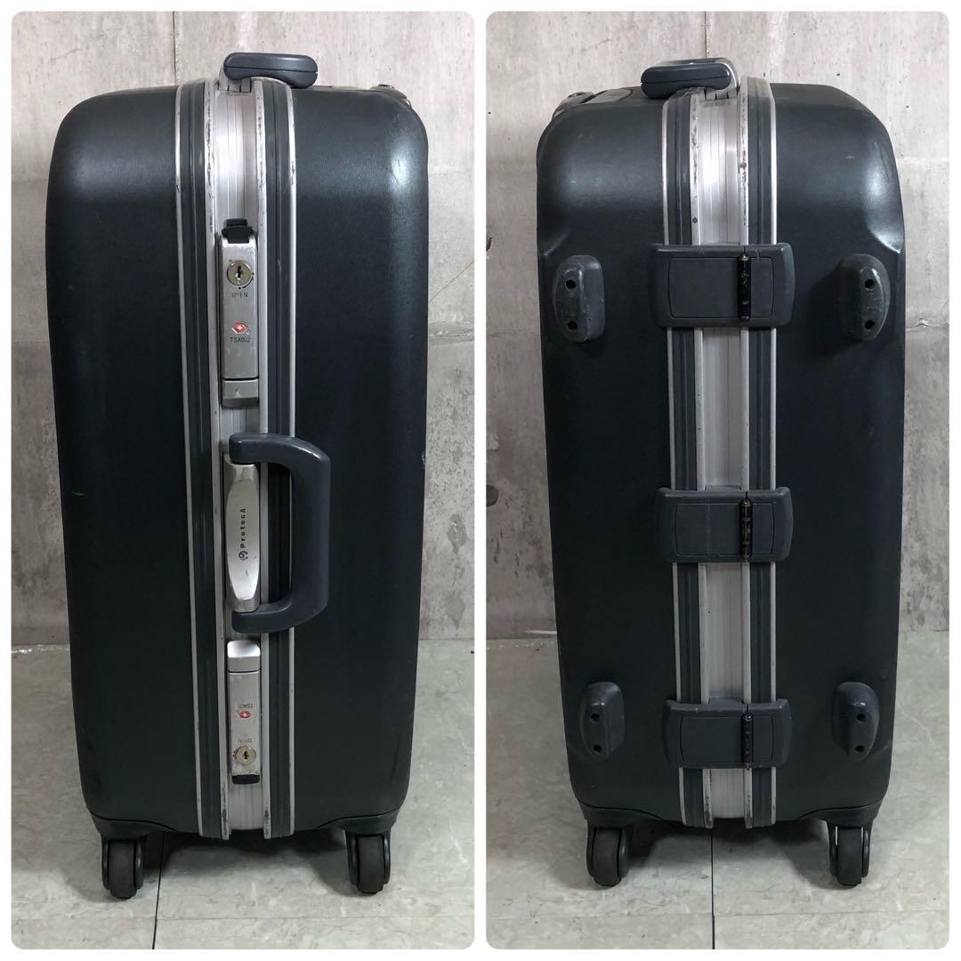 プロテカ　エキノックスライト　スーツケース　TSAロック　ブラック　ハード系