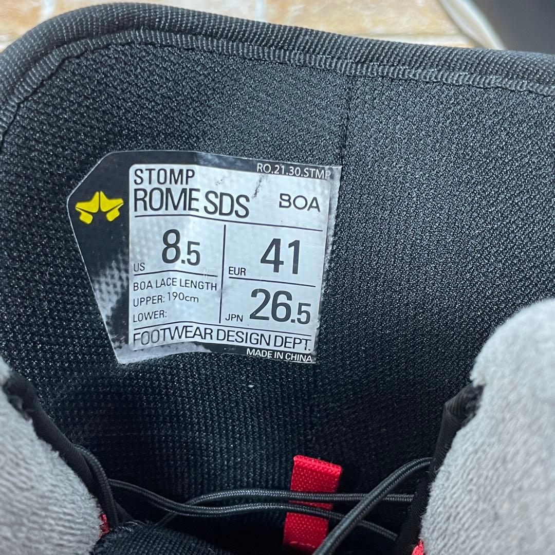ROME SDS STOMP BOA スノボー ブーツ