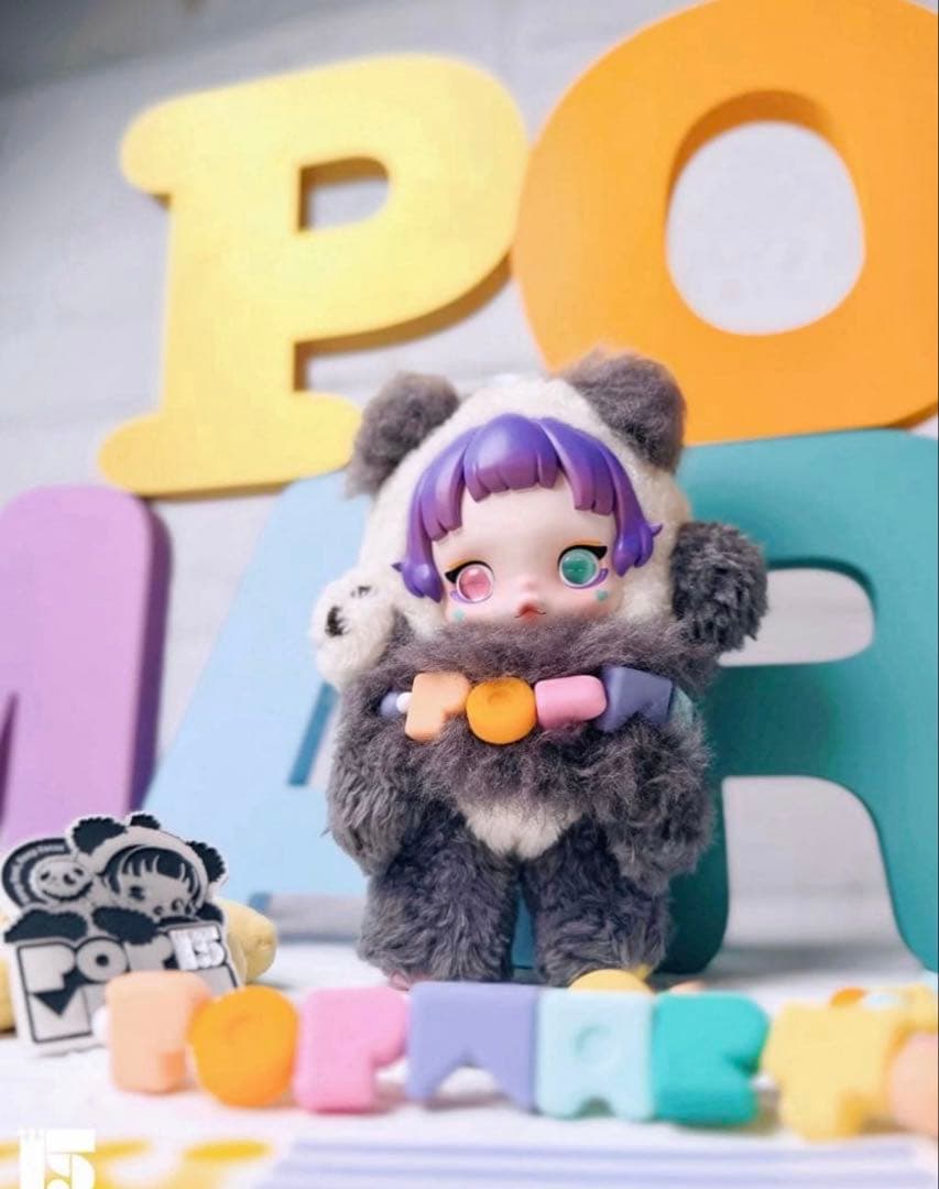 スカルパンダPOPMART SKULLPANDA15周年ぬいぐるみギフトボックス