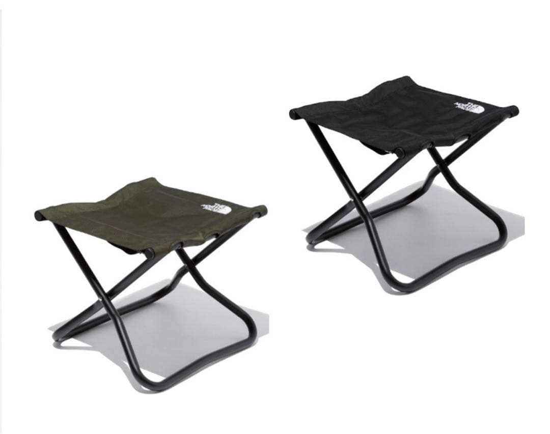 THE NORTH FACE◆TNFキャンプスツール2個セットカーキとブラック
