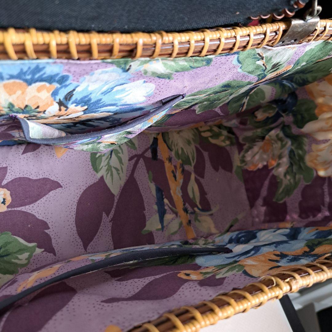 ハンドメイド 籐 籐バッグ かごバッグ ハンドバッグ