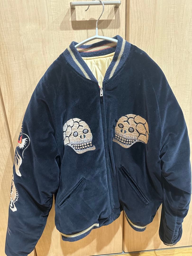 東洋エンタープライズ　スカジャン　ベロア