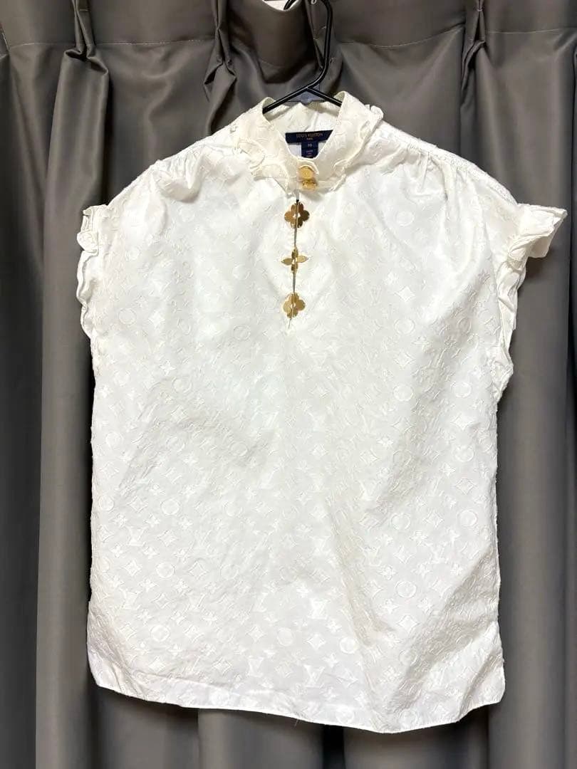 LOUIS VUITTON ホワイト シャツ 38