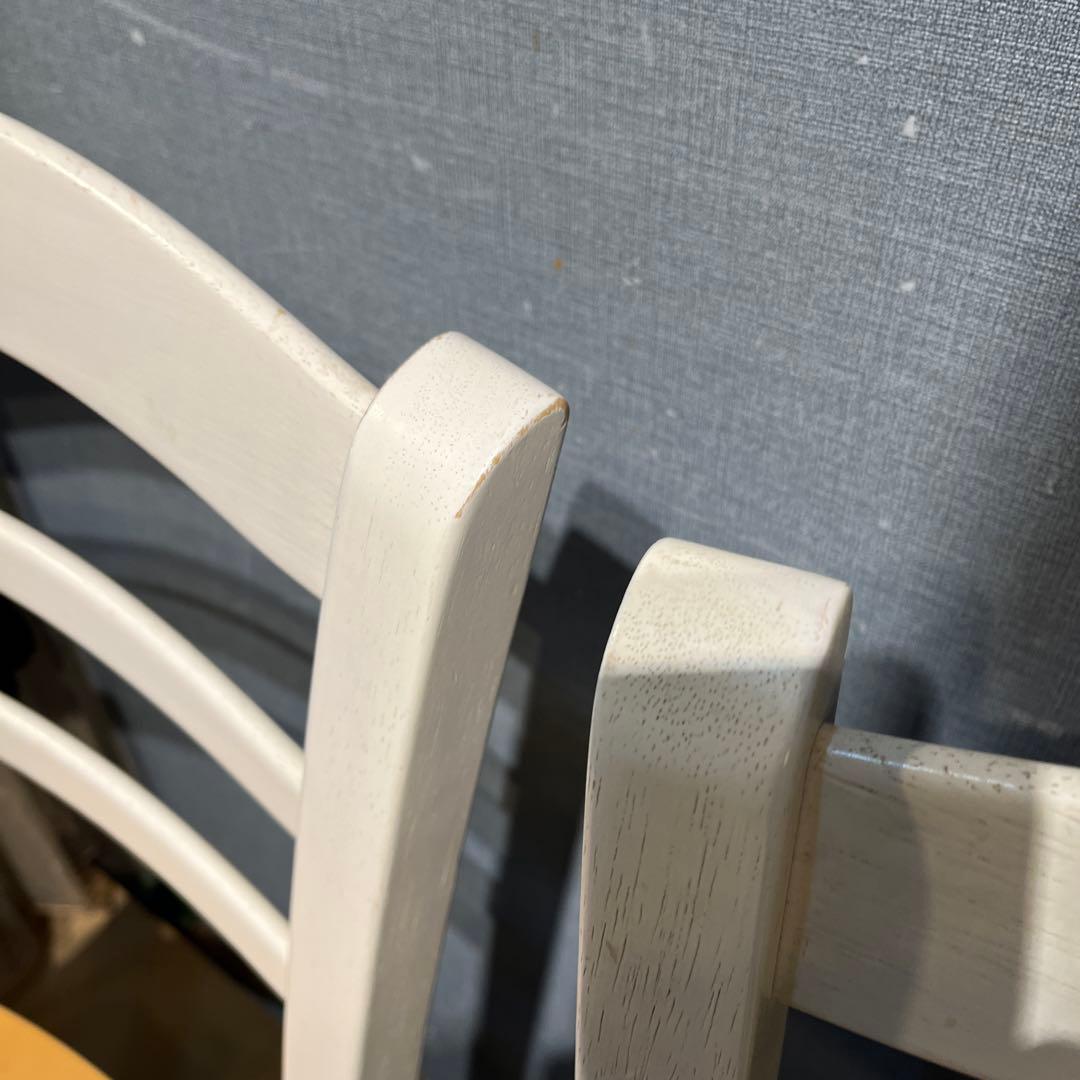 Sale L１　２脚セット　シャビーst 　木製ダイニングチェア