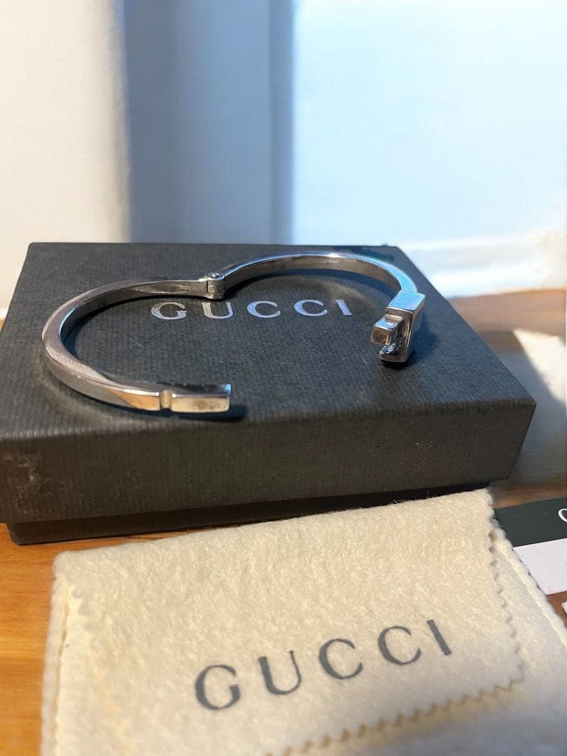 GUCCI グッチ ブレスレット スクエアプレート