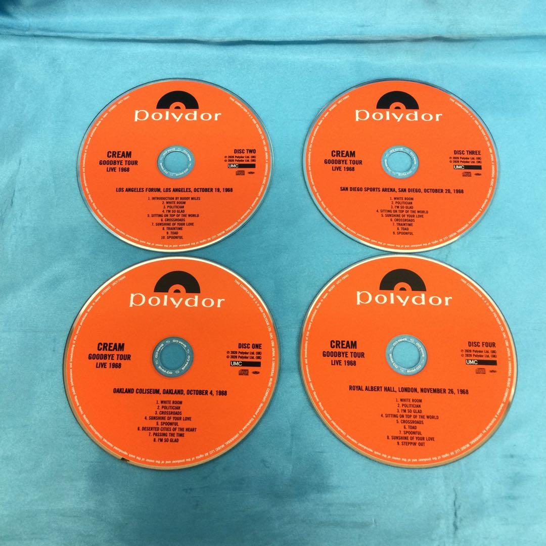 ♦︎ クリーム / グッバイ・ツアー-ライヴ1968 [完全生産限定盤]