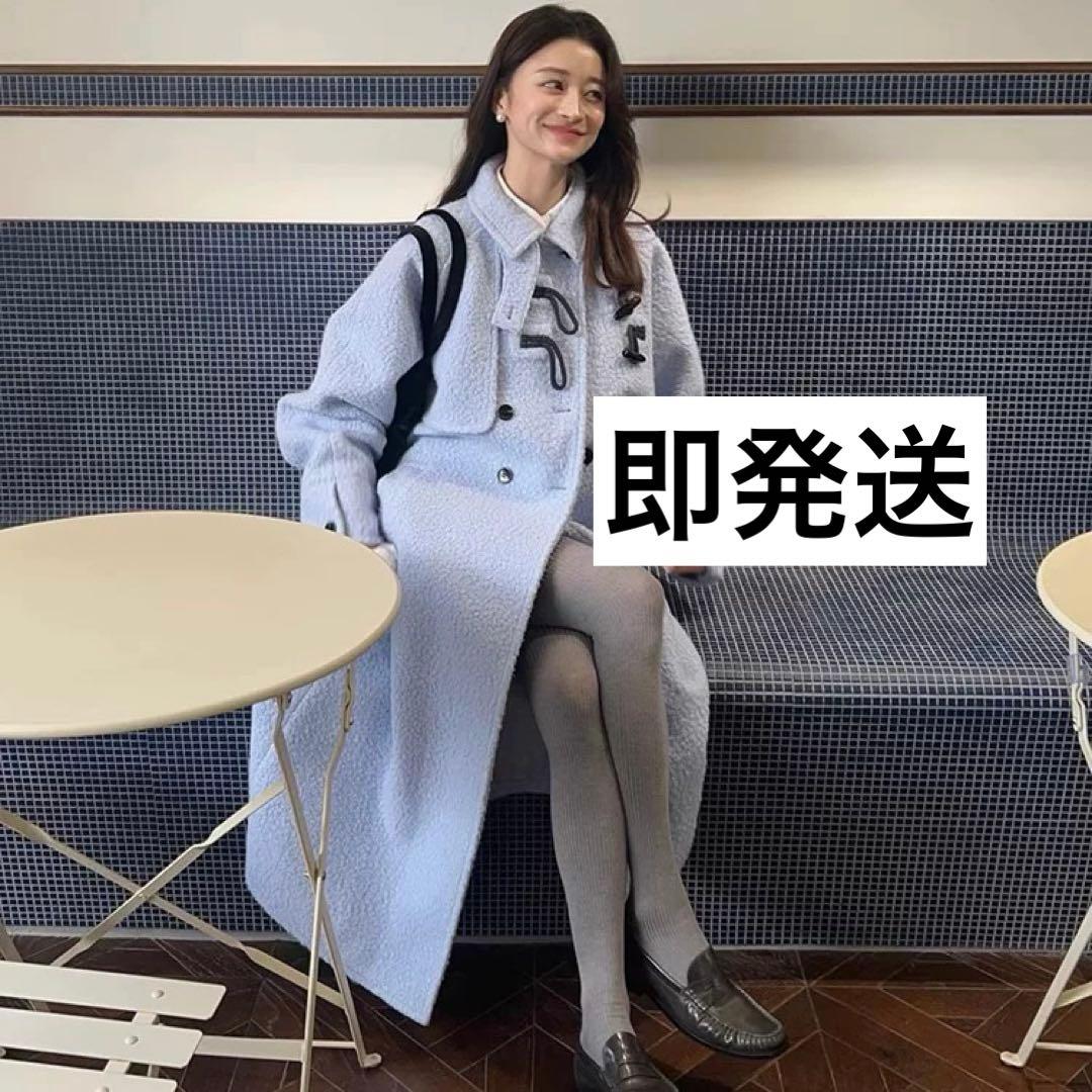 【即発送】bibiy MANON DUFFLE COAT Blue