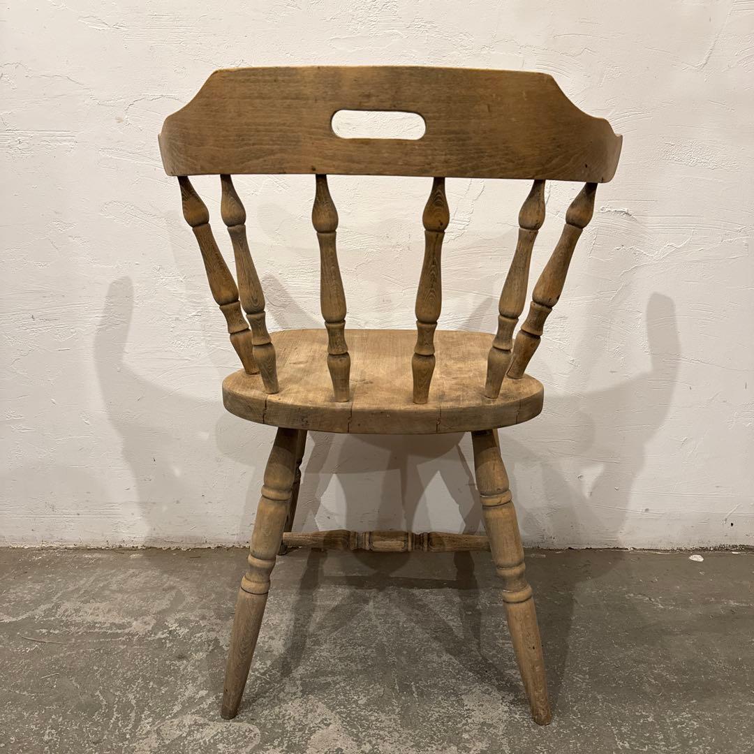 aia#ダイニングチェア　カフェチェア　剥離