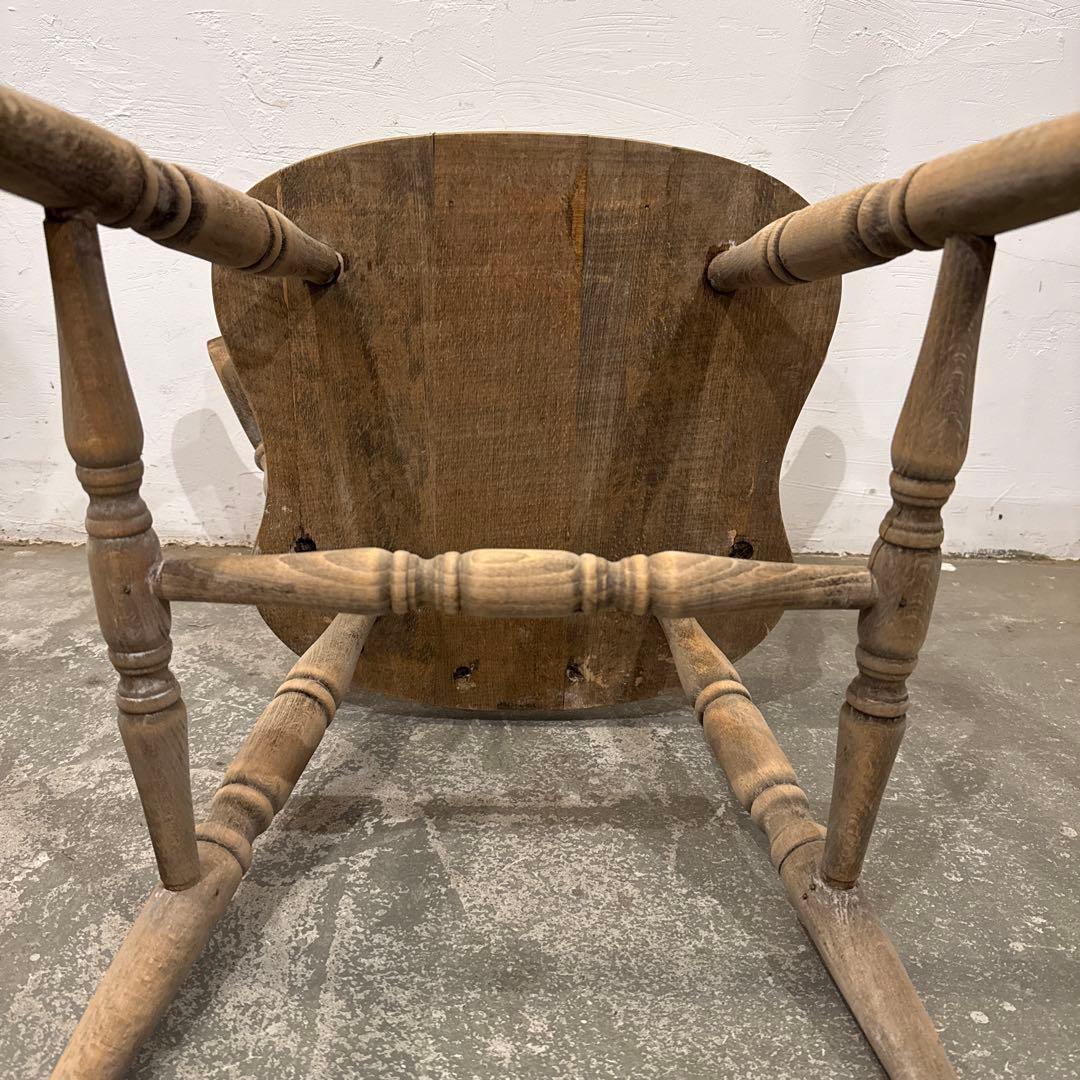 aia#ダイニングチェア　カフェチェア　剥離