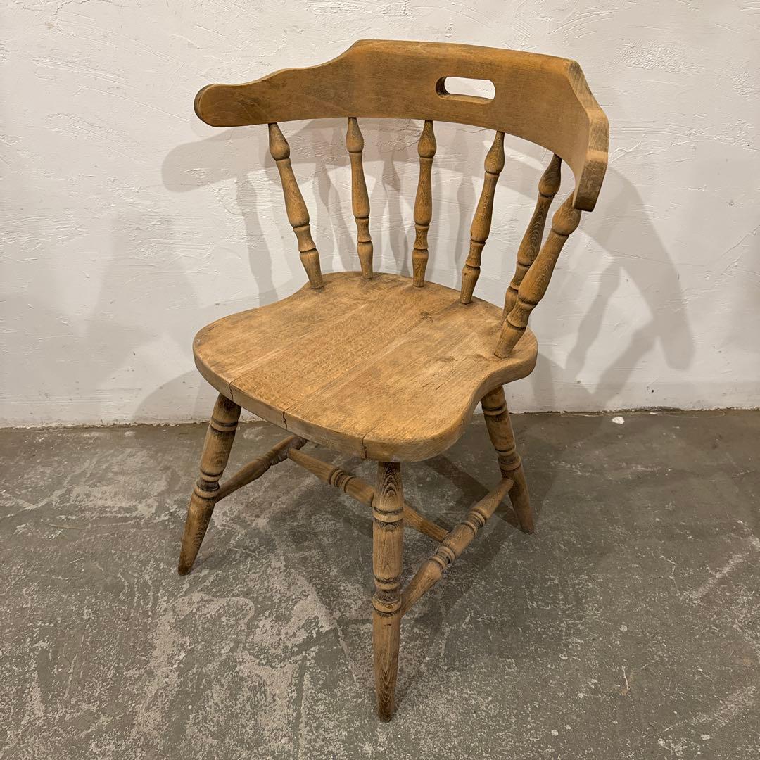 aia#ダイニングチェア　カフェチェア　剥離