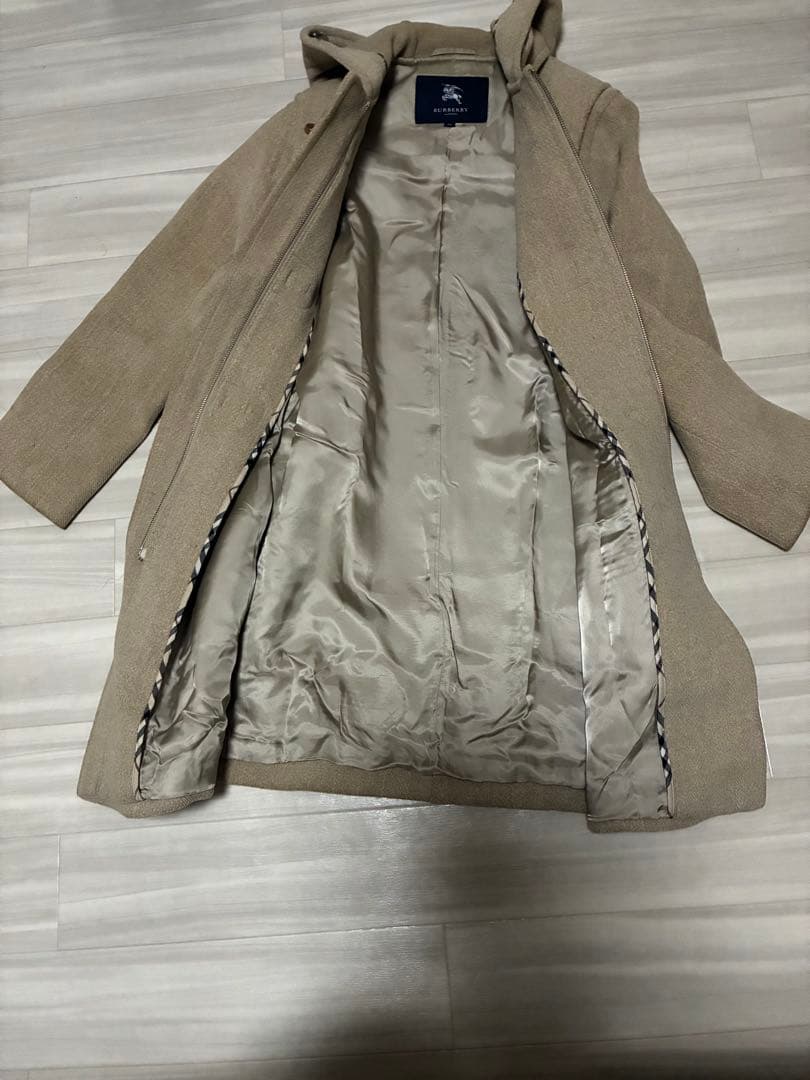 P*y様 Burberry ダッフルコート 38 ベージュ
