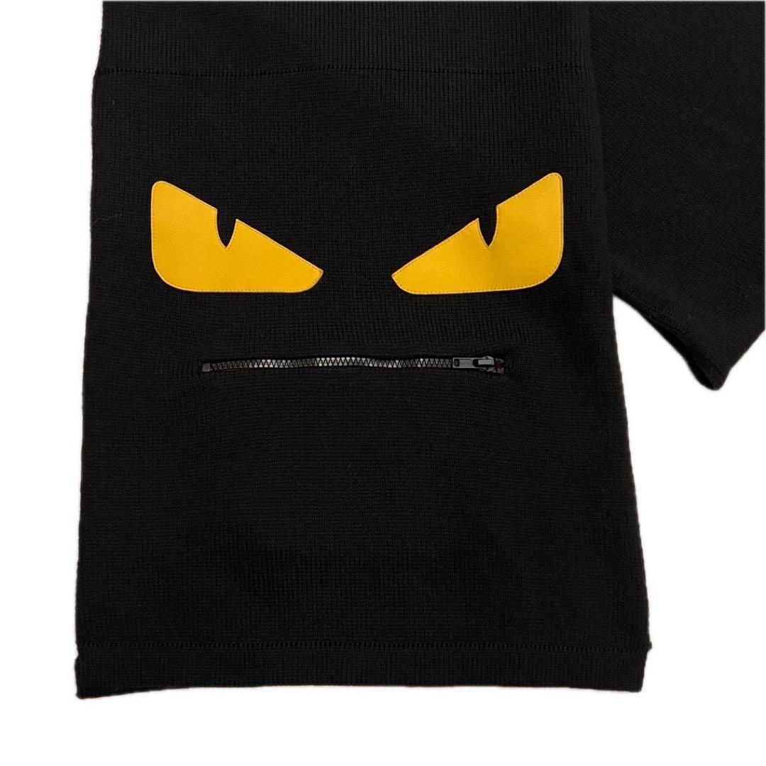 【美品】フェンディ バグズ モンスター マフラー ストール ユニセックス