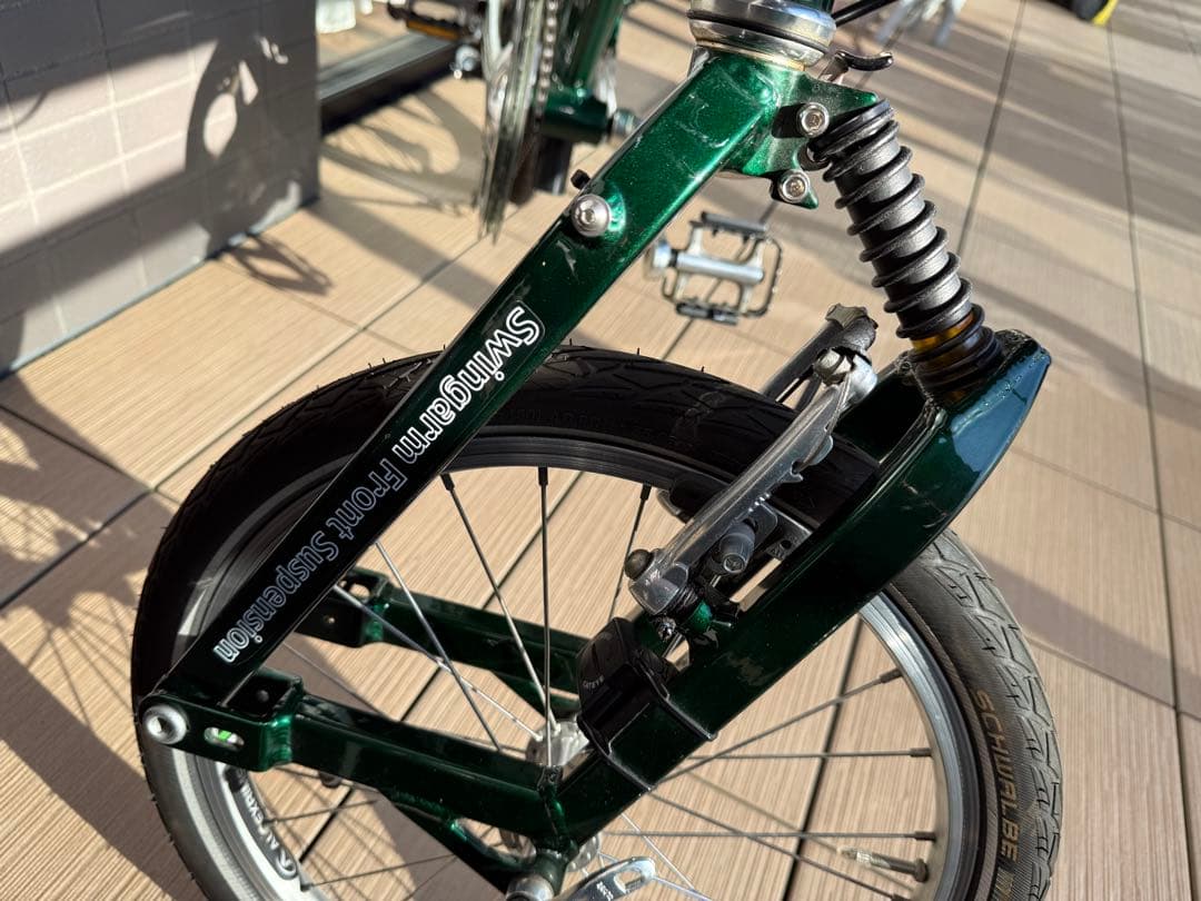 BD-1 折りたたみ自転車 グリーン