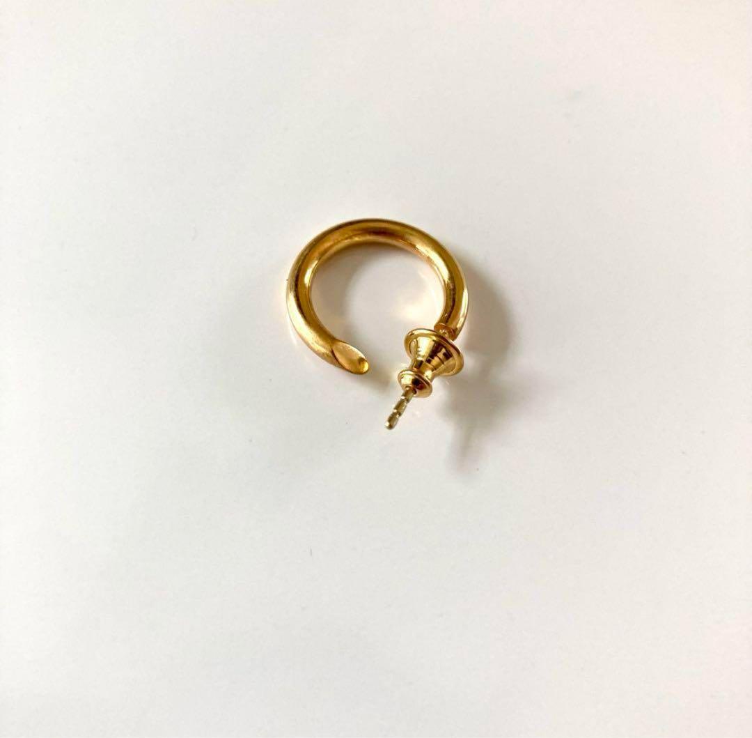 極美品 キャリアリング CAREERING PLACEBO 301 ゴールド