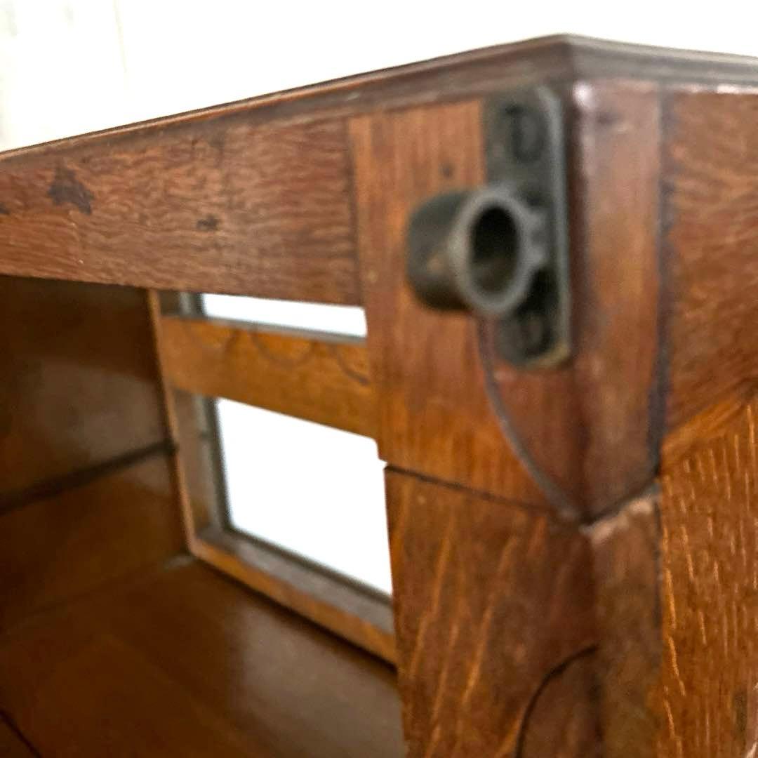 値下げ❗️ヤマハ 日本楽器 アンティーク 本棚　昭和レトロ② 組み立て済み