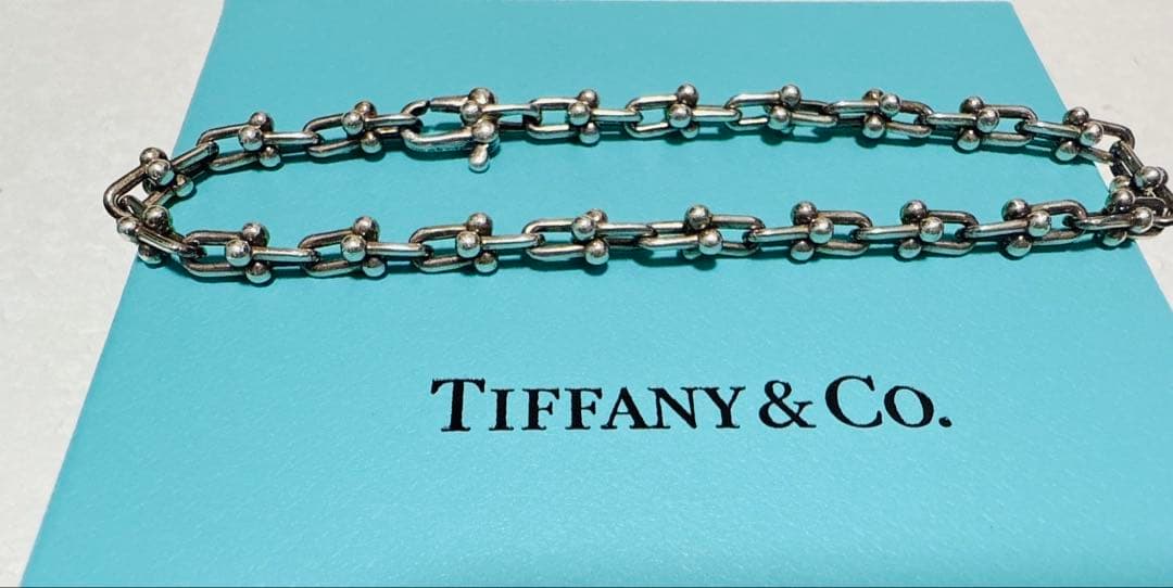 ティファニー　マイクロ リンク ブレスレット スターリングシルバー