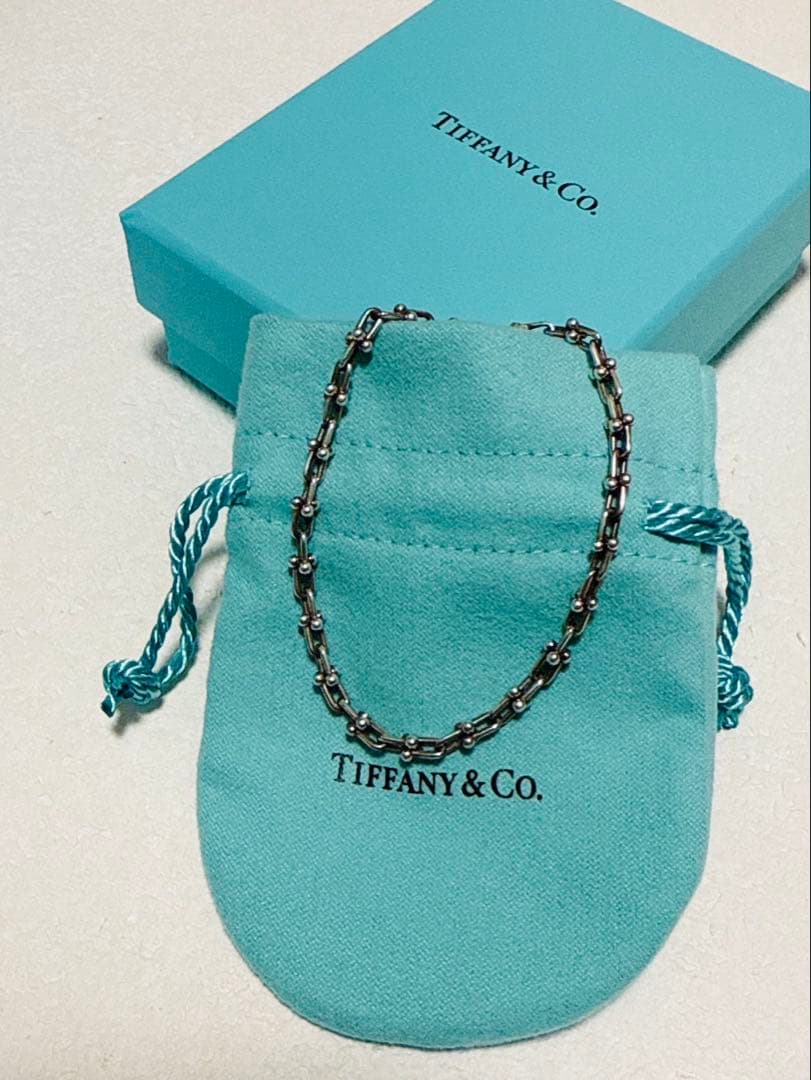 ティファニー　マイクロ リンク ブレスレット スターリングシルバー