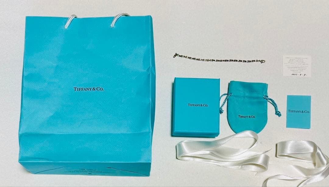 ティファニー　マイクロ リンク ブレスレット スターリングシルバー