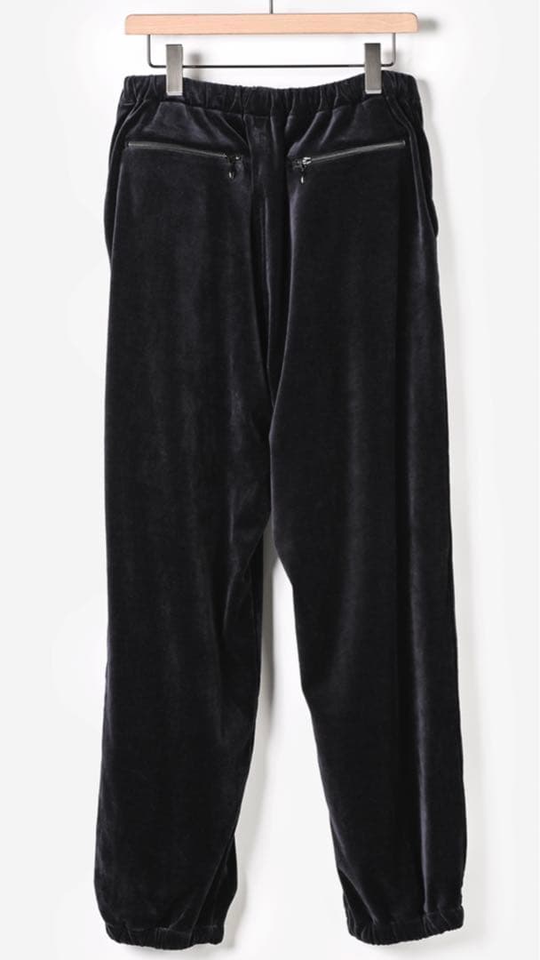 COMOLI 22AW ベロアジャージ トラックパンツ　新品未使用