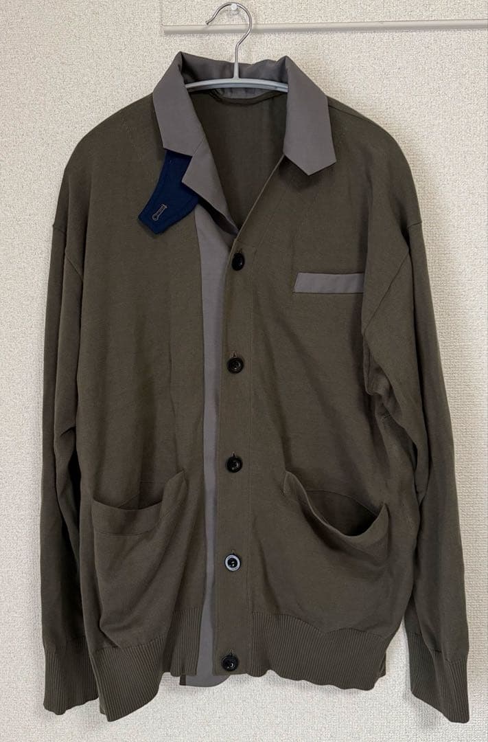 ※最終値下げ sacai カーディガン 23-02956M 超美品