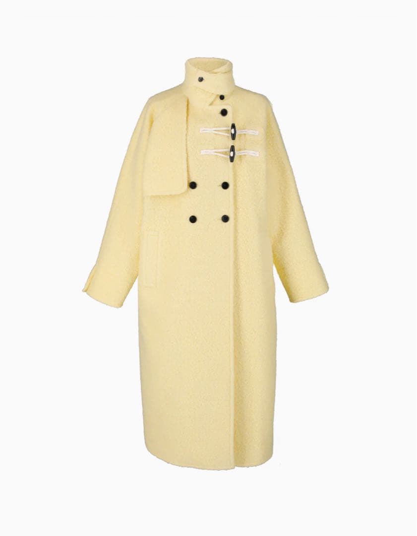 Bibiy MANON DUFFLE COAT yellow 【完売カラー】