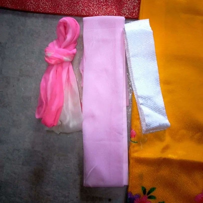 今月末まで大処分‼️【七五三7歳～ハーフ成人式】振袖セット『綺麗な黄色』