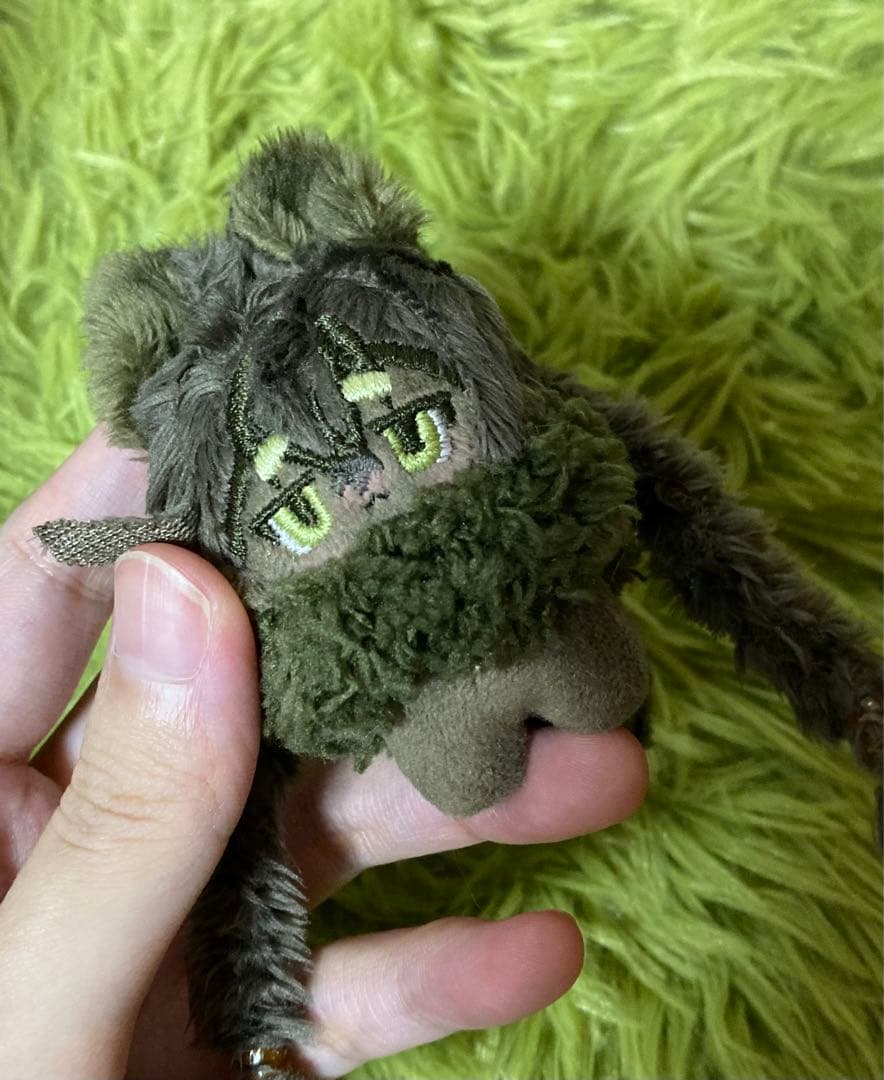 自作ぬいぐるみ・濃い肌色の女の子