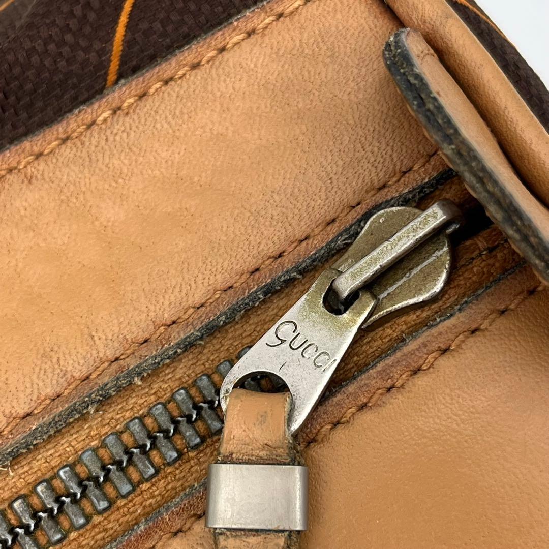 GUCCI ハンドバッグ ミニボストン 手提げ インターロッキング 流れ星
