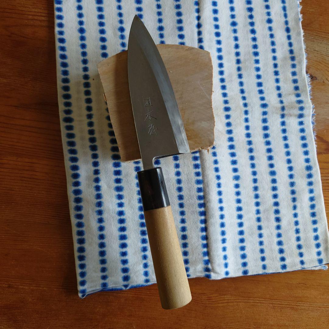 木屋 イヅツキ 出刃 水牛口 12センチ