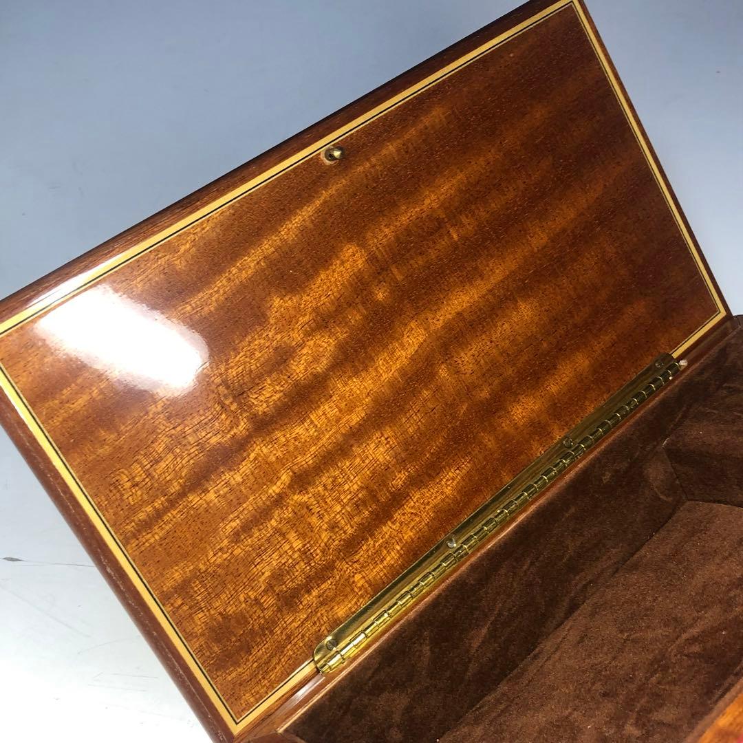 REUGE　リュージュ　象嵌　オルゴール　ジュエリーボックス