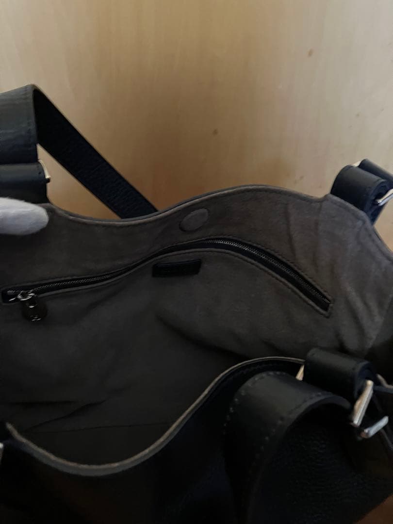 ヒロフ　HIROFU 【ソーロ】　レザートートバッグ　M 2WAY