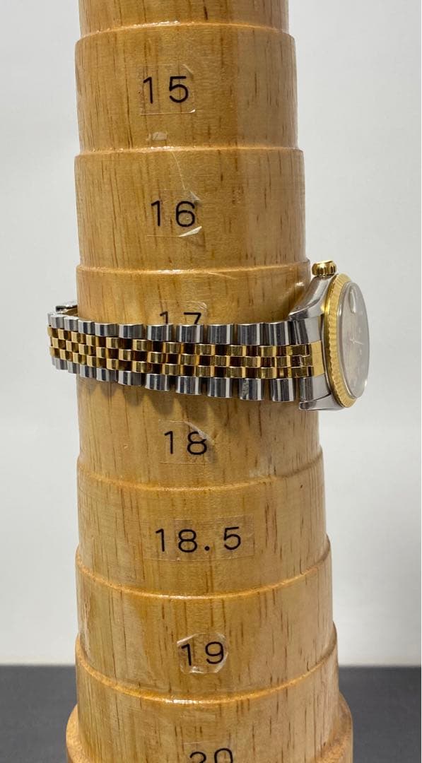 【あーち】ロレックス デイトジャスト ボーイズ時計 10Pダイヤ