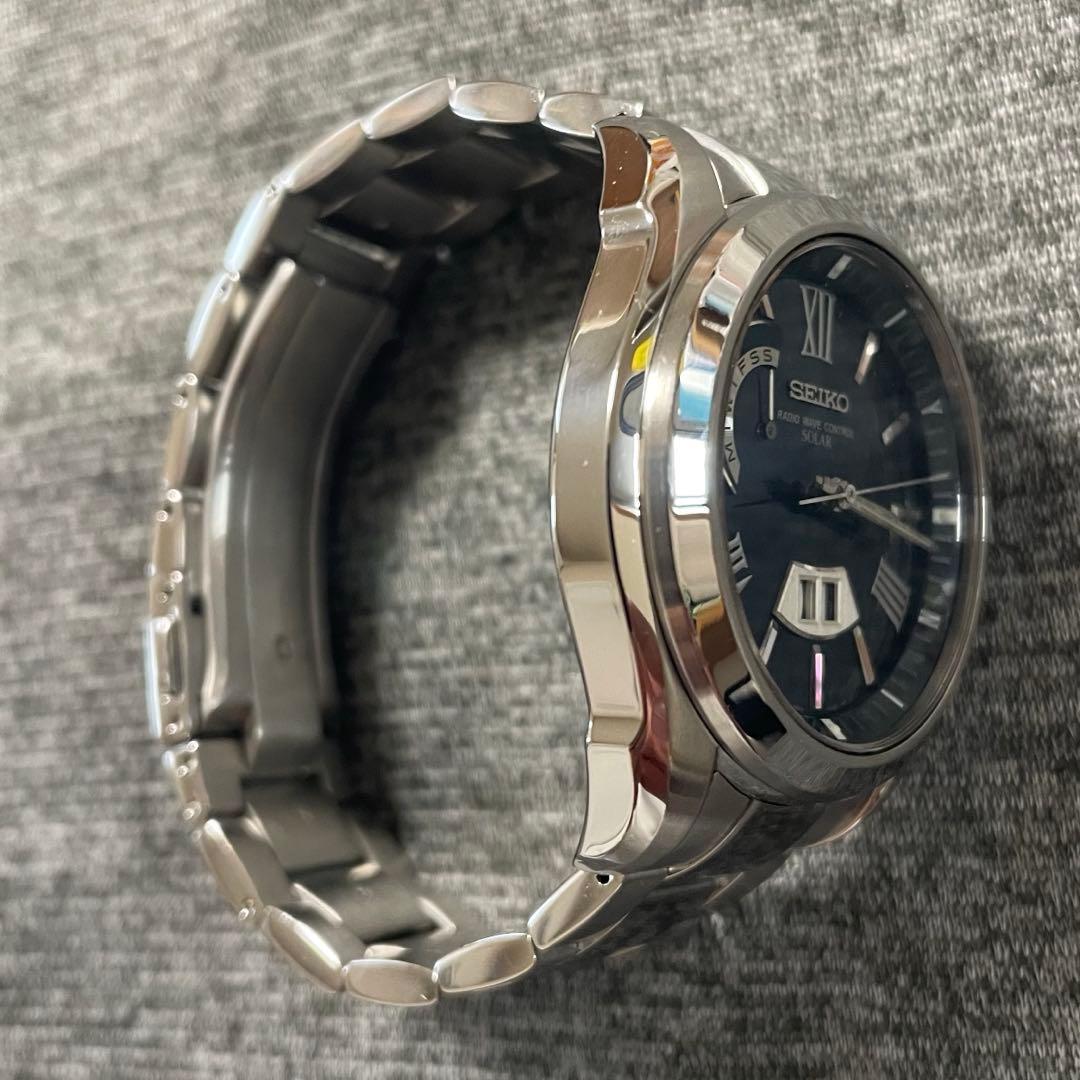 希少✨セイコーブライツ　ネイビーダイヤル　8B43-0AF0 SAGA083