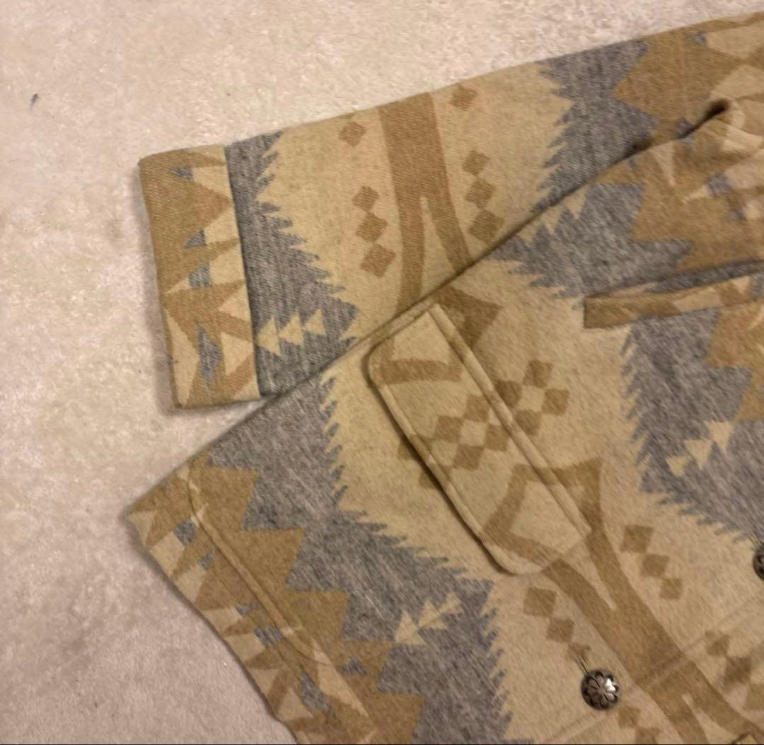 希少⭐️90s Ralph Lauren ブランケット ウールジャケット USA製