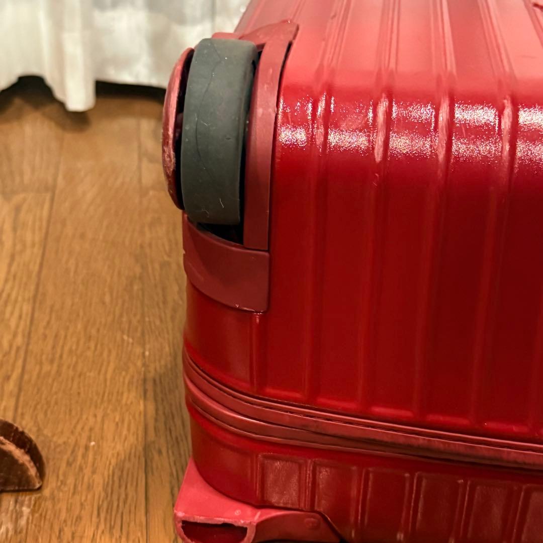 ❣️RIMOWA リモワ レッド キャリーケース 大型 レッド スーツケース ２輪