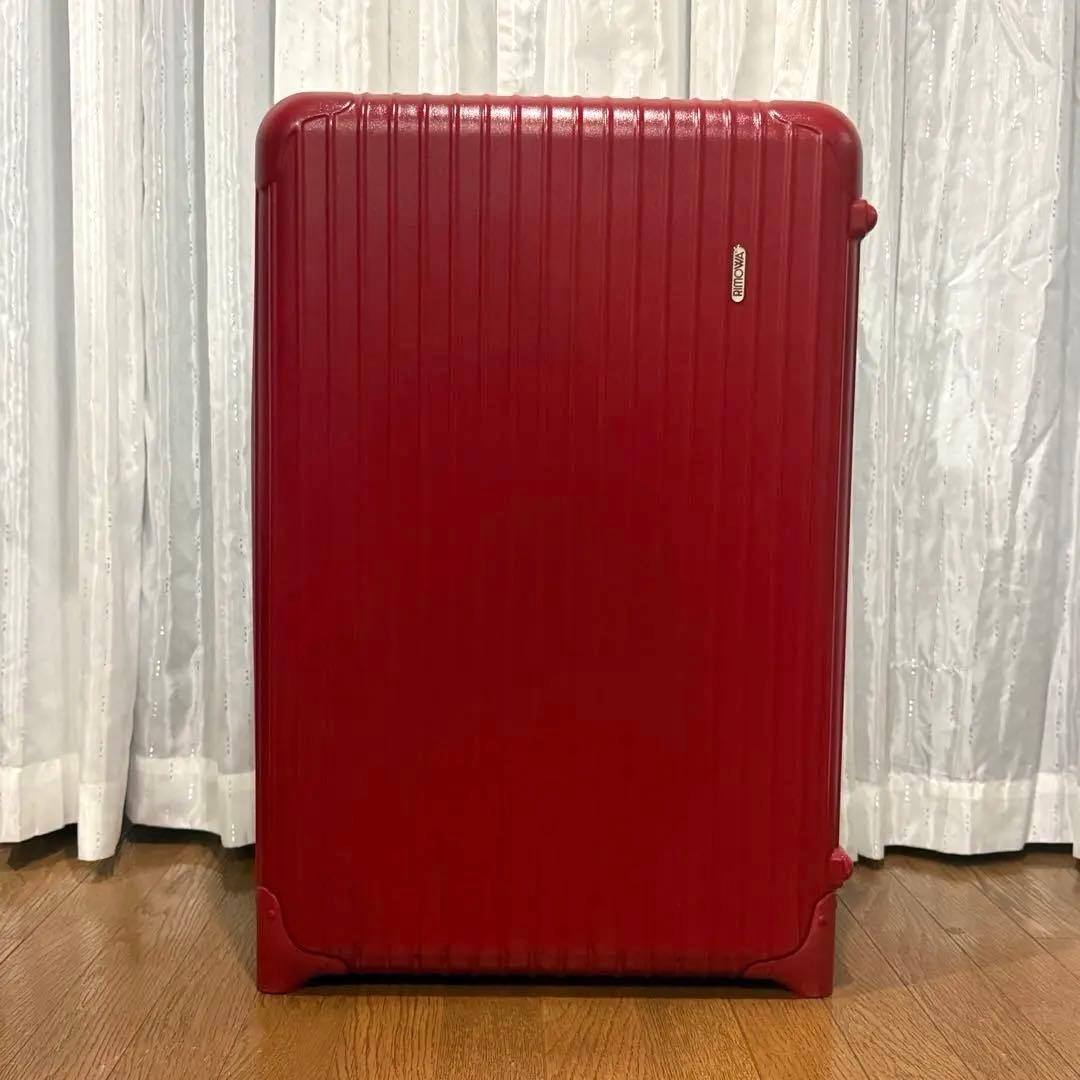 ❣️RIMOWA リモワ レッド キャリーケース 大型 レッド スーツケース ２輪