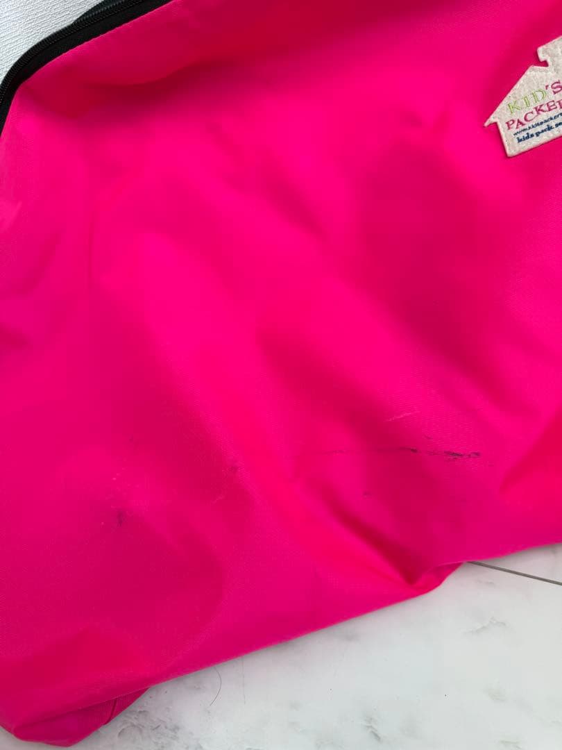 STRIDER バランスバイク ピンク　持ち運びカバー付き