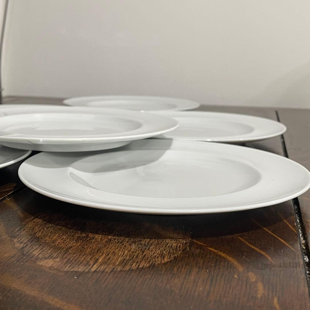 リチャードジノリ　インペロホワイト　6セット　白磁　ディナープレート 23cm