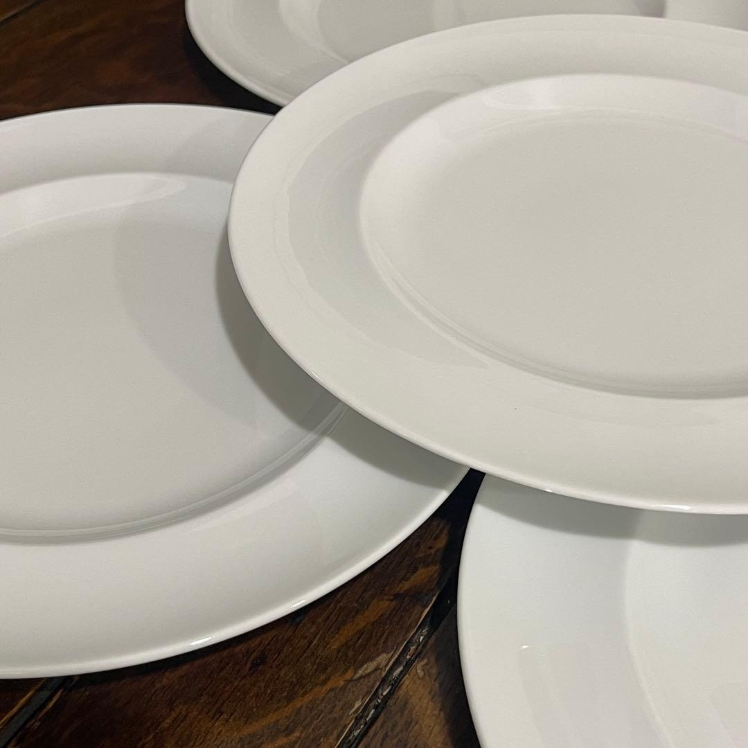 リチャードジノリ　インペロホワイト　6セット　白磁　ディナープレート 23cm